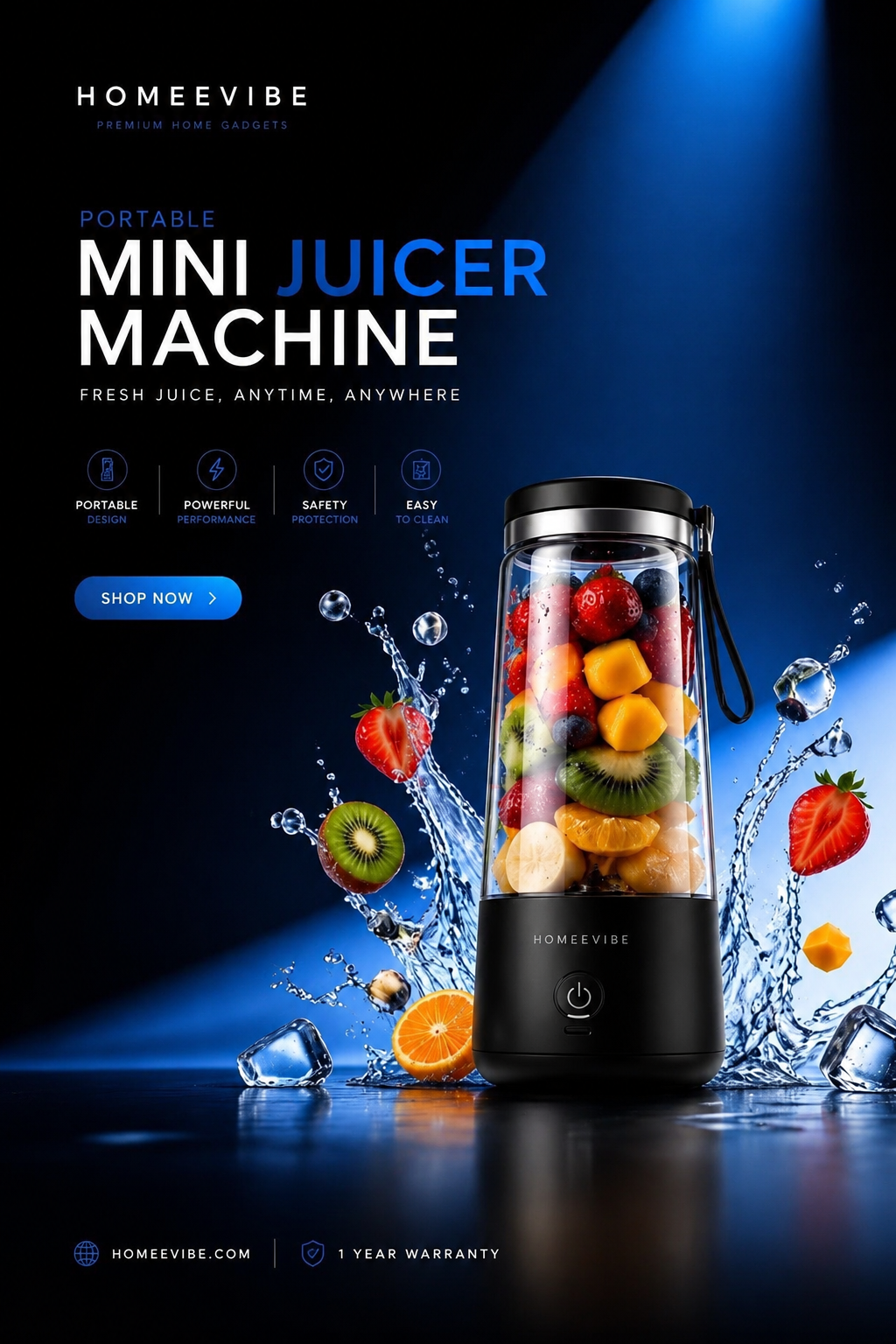Mini Electric Juicer
